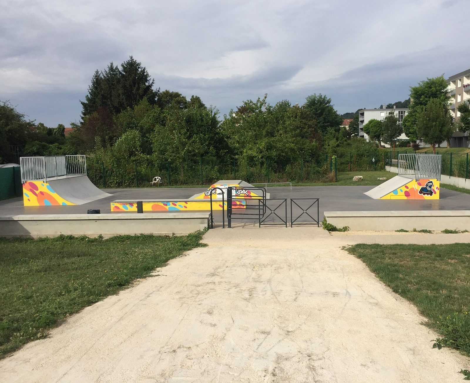Skatepark in Miribel
