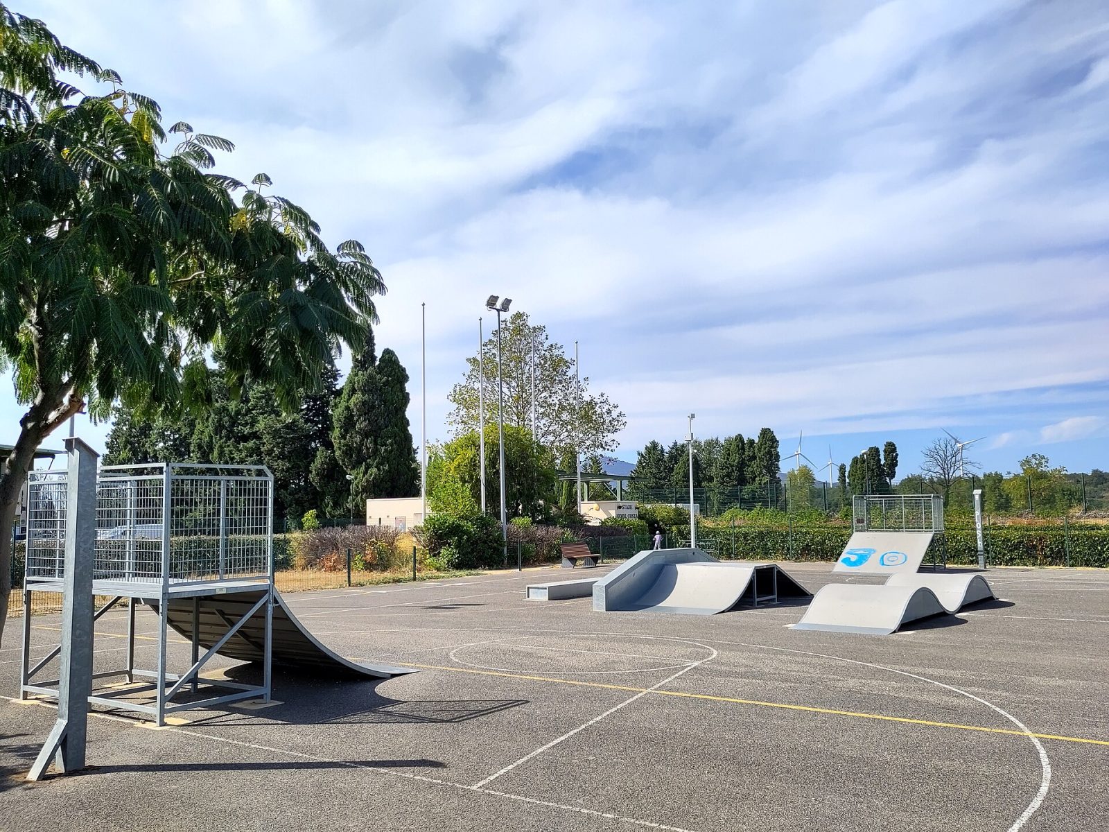 Skatepark in Pézilla-la-Rivière