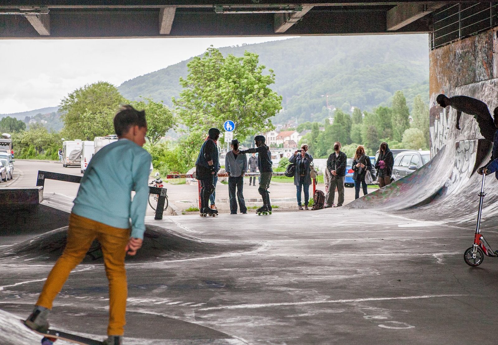 Skatepark in Heidelberg