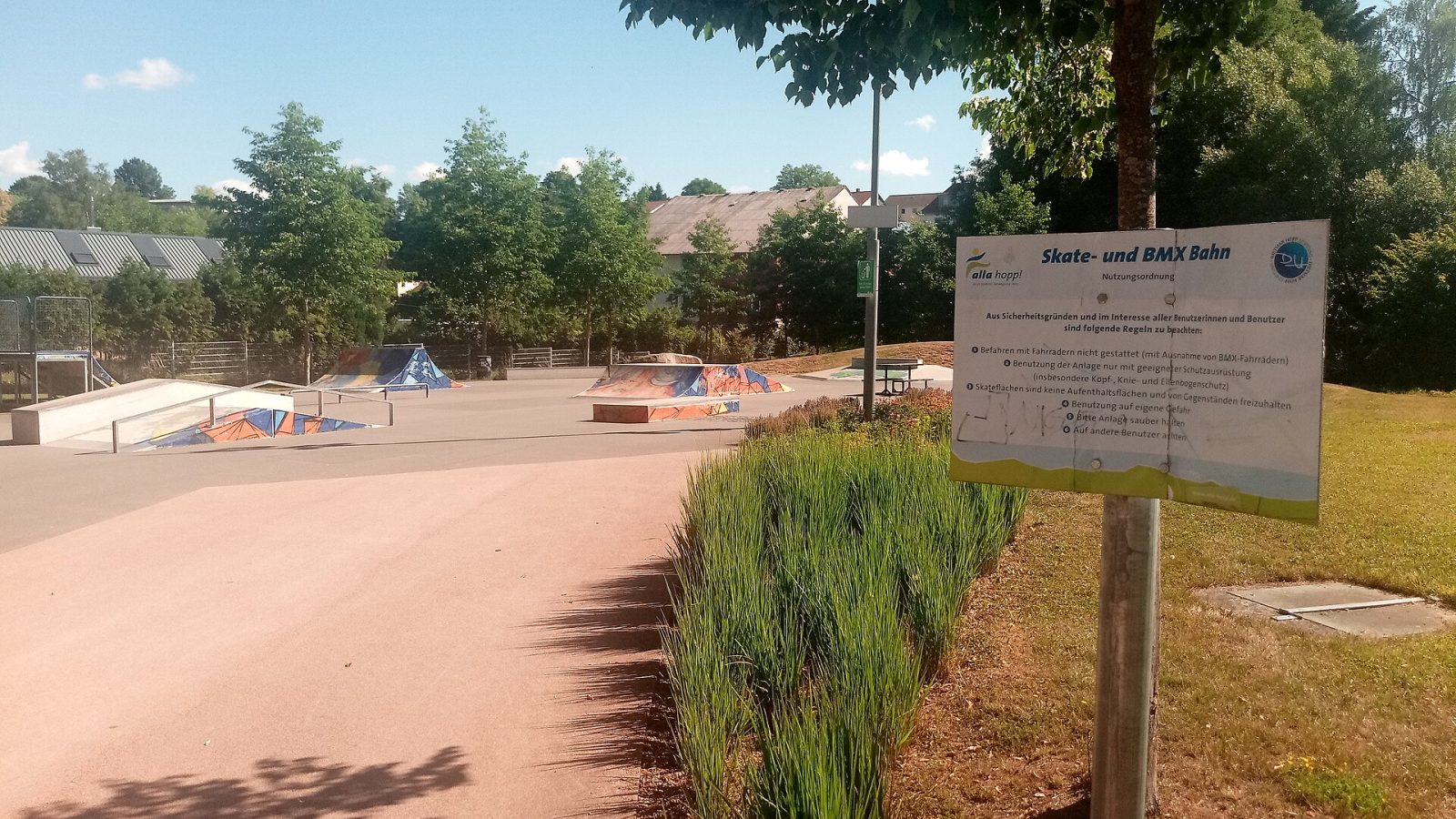 Skatepark in Buchen in Odenwald