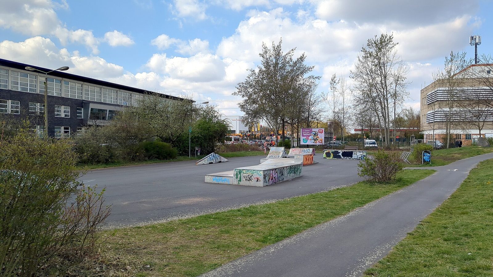 Skatepark in Berlin