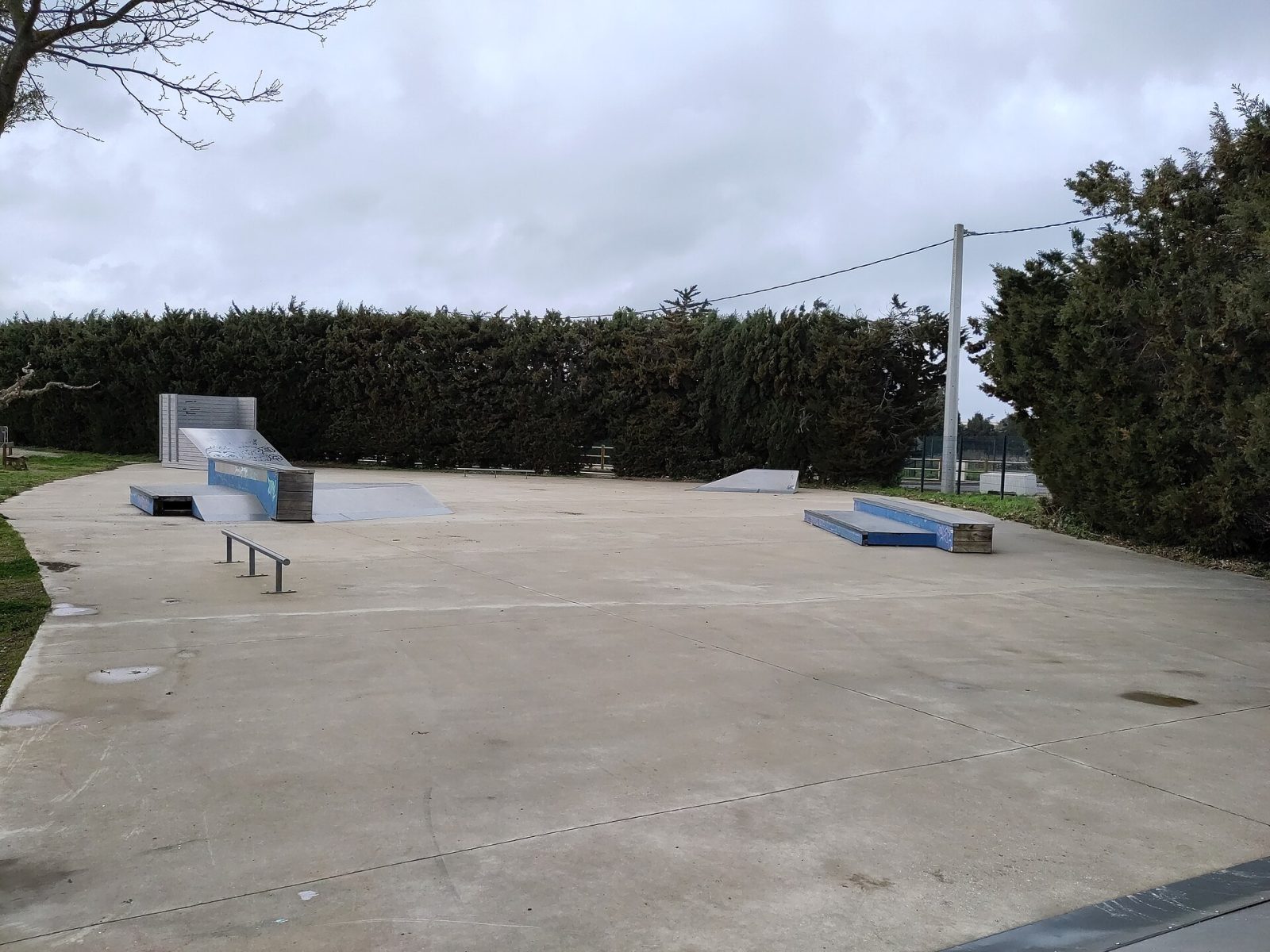 Skatepark in Villelongue-de-la-Salanque