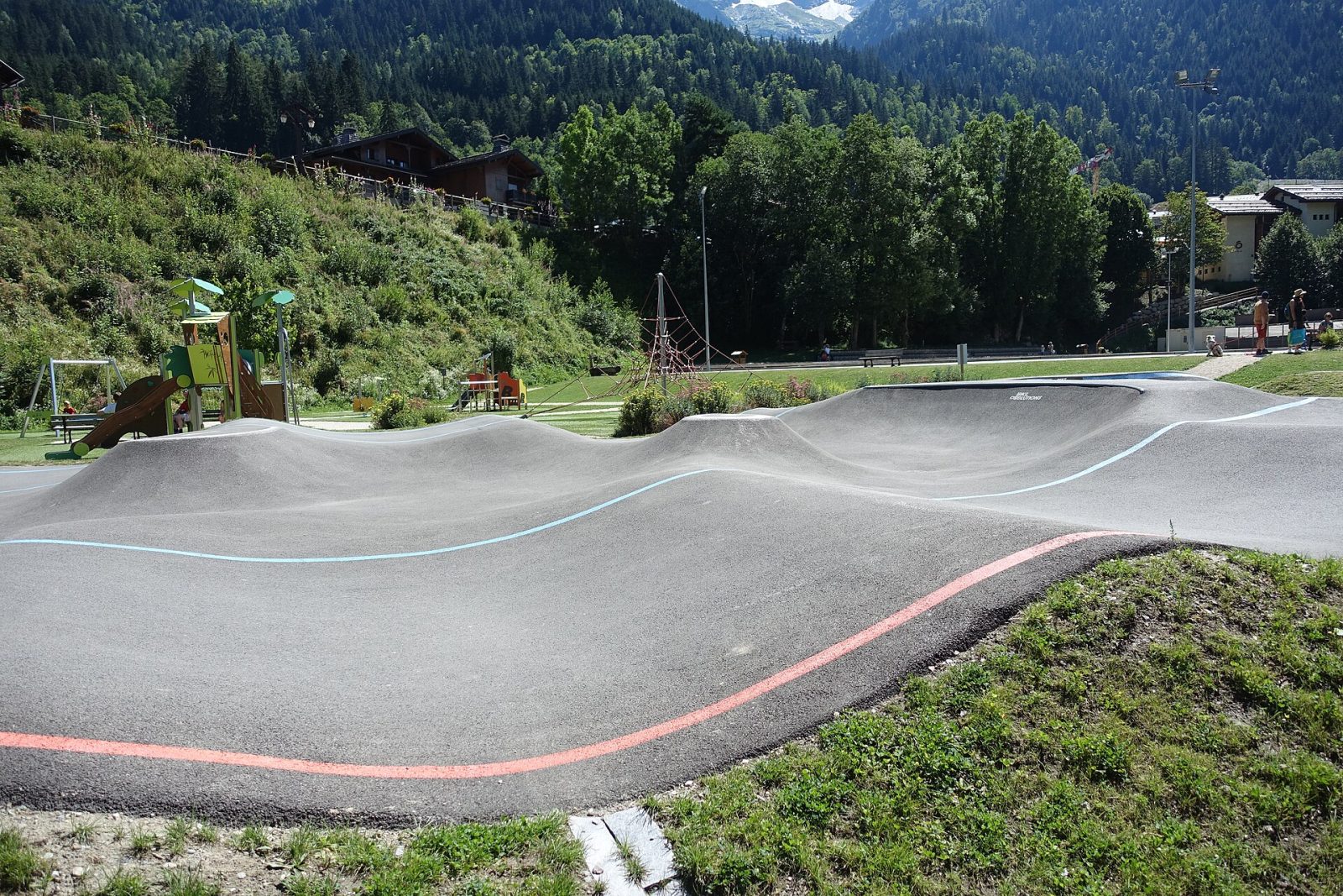 Skatepark in Les Contamines-Montjoie