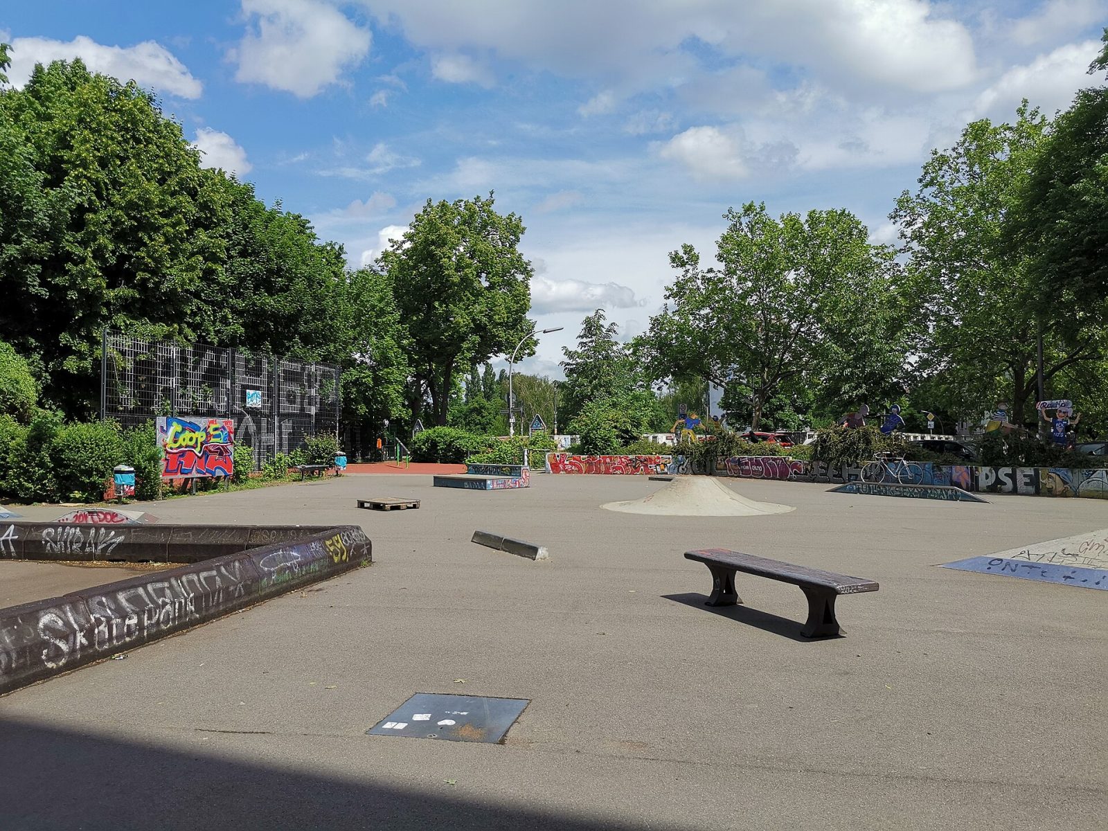 Skatepark in Berlin