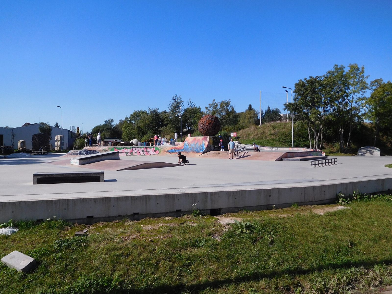Skatepark in Řeporyje